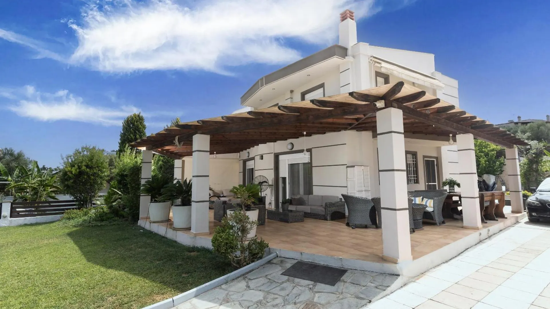 Villa Alto - 4Bdrms, Near Elephant And Mako Beach Bar Pefkochori