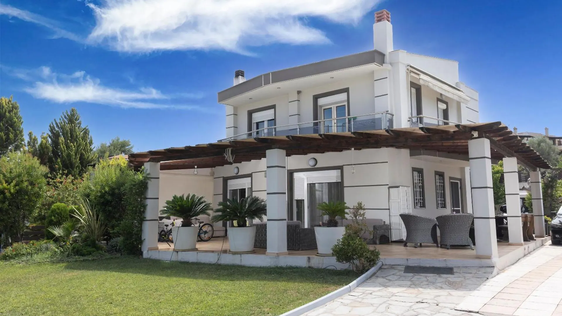 Villa Alto - 4Bdrms, Near Elephant And Mako Beach Bar Pefkochori